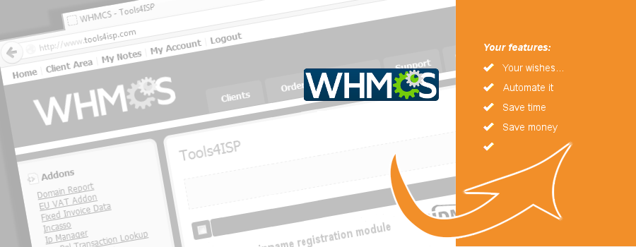 WHMCS custom module