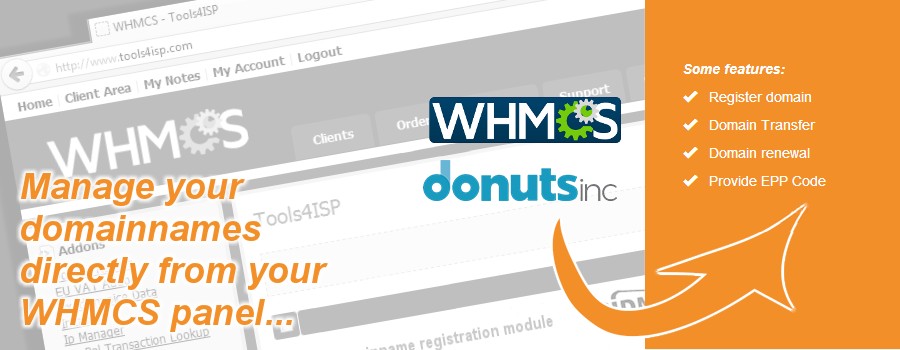 WHMCS donuts module