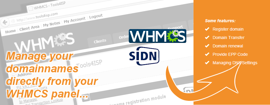 SIDN module WHMCS